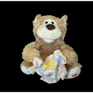 Peek-A-Boo animated talking plush bear